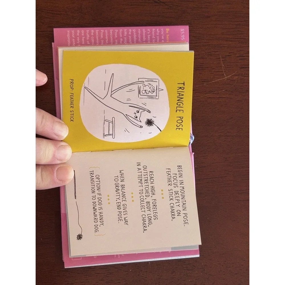 Kitty Yoga (mini book) - Hardcover, by Kathy Weller - Very Good